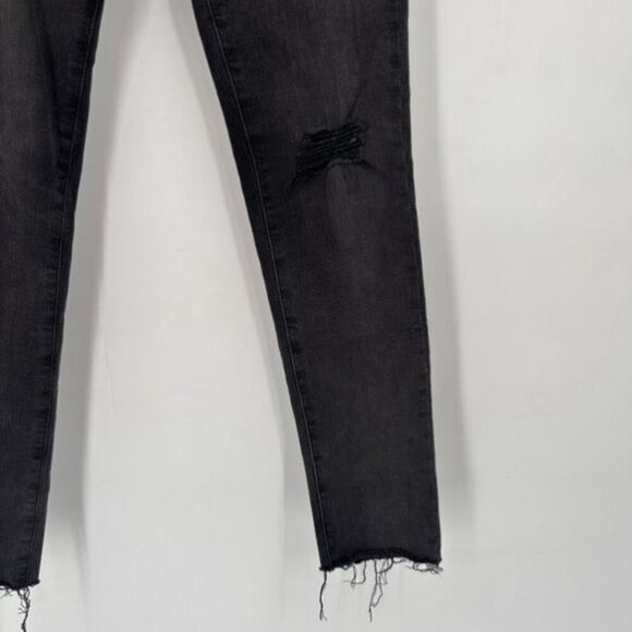 ADRIANO GOLDSCHMIED The Legging Ankle Super Skinny 27R Gray Distressed  Size 4 - Picture 9 of 12